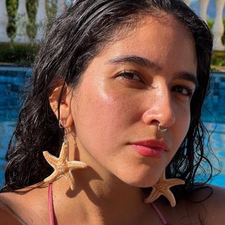 Brinco Estrela-do-mar 🩵