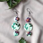 Brinco Floral Pistache
