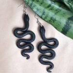Brinco Serpente Preta