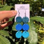 Brinco Cascata Azul e sal