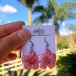 Brinco Flor de Cerejeira