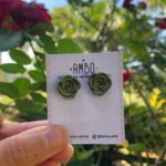 Brinco Rosa Verde