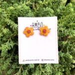 Brinco Florzinha Amarela